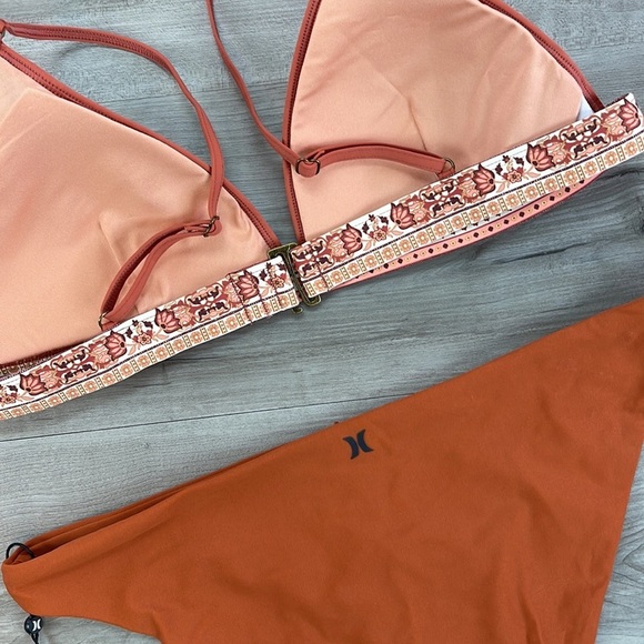 ☀️HURLEY ☀️RIP CURL☀️ DESERT DAWN CHEEKY QUICK DRY BIKINI SET - Picture 13 of 14